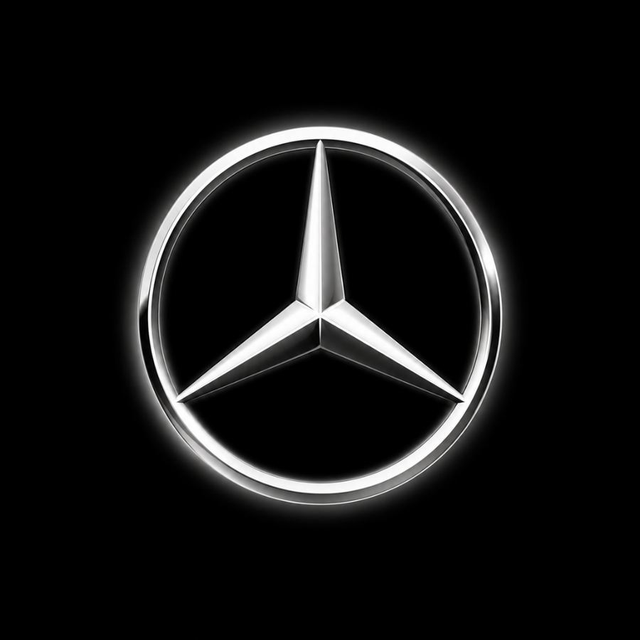 Mercedes Einstiegleuchte 2 Stück