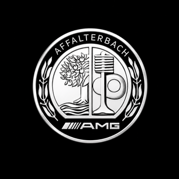 Mercedes Einstiegleuchte – Affalterbach Logo